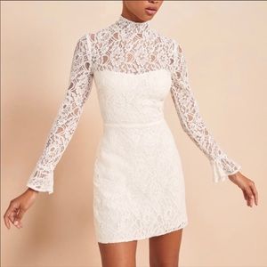 Reformation White Lace Callaway dress